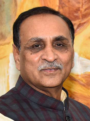 Shri Vijay Rupani, (BJP) Chief Minister, Gujarat